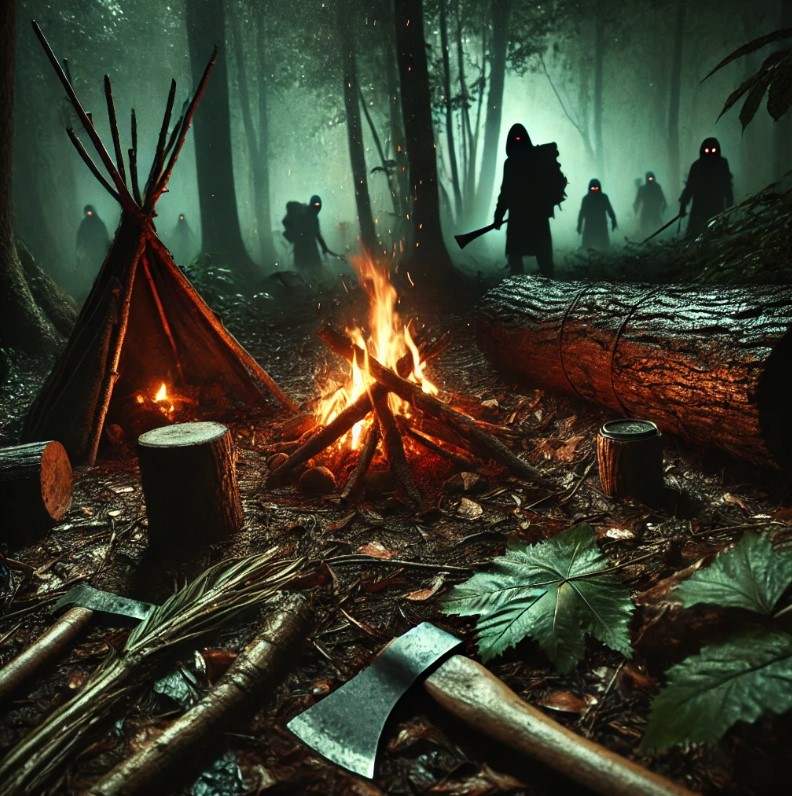 The forest grafika