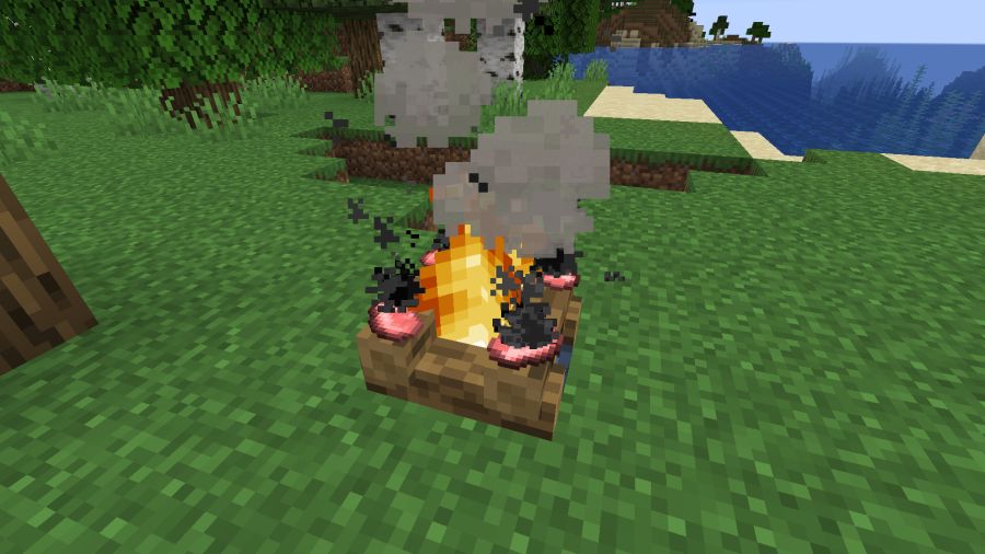 Jak rozpalić ognisko w Minecraft